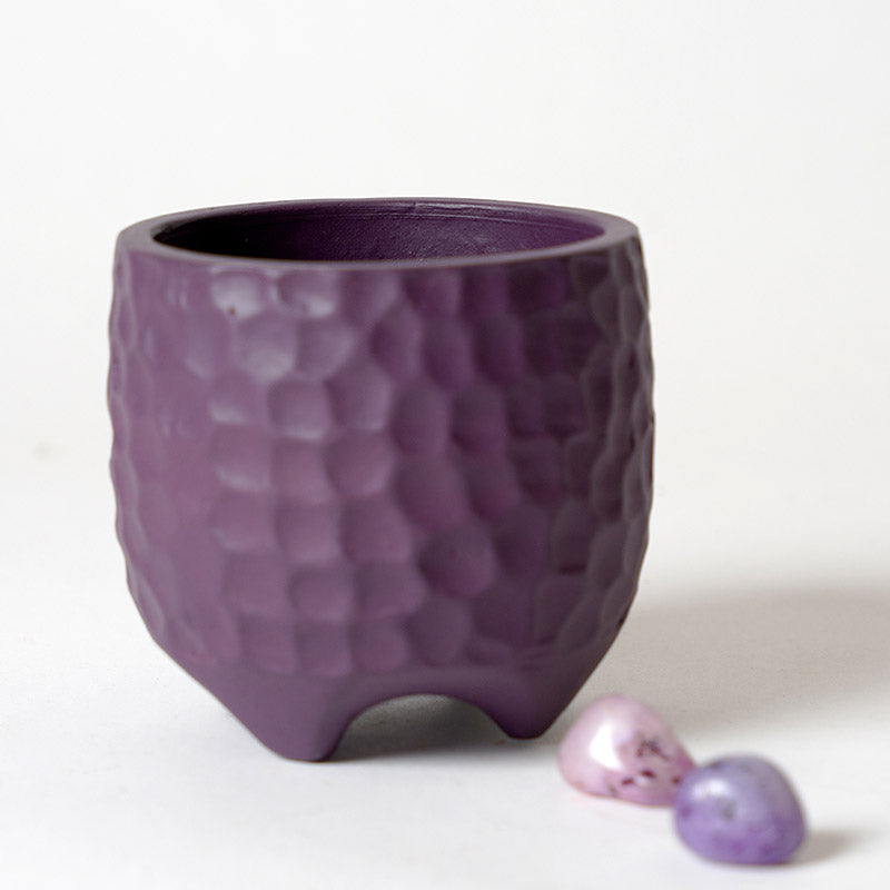 Pebble Planter | Multiple colors Purple