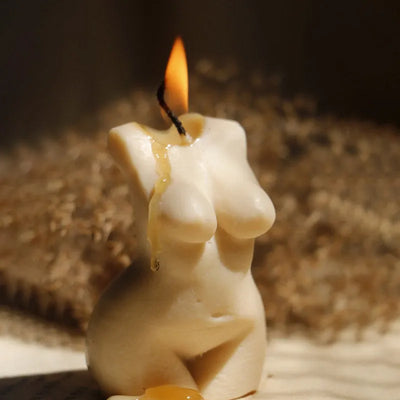 Female Torso Candle | Single | 12.7 x 10.2 cm / 5 x 4 inches