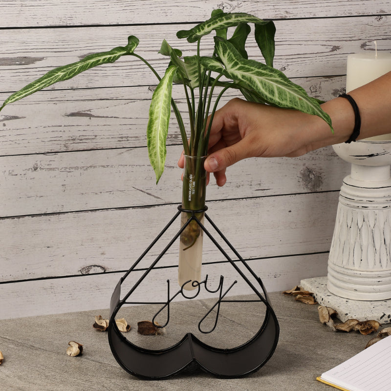 Modern Black Joy Testube Planter Default Title