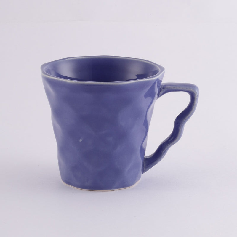 Ceramic Colourful Diamond Cups | Set Of 6 Default Title