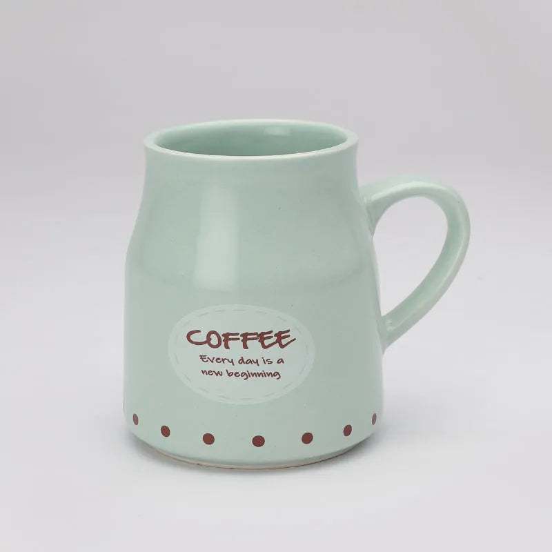 Ceramic Pastel Coffee Mugs | Set of 6 Default Title