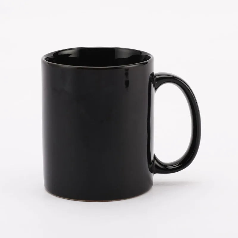 Ceramic Minimal Black Mugs  | Set of 6 Default Title