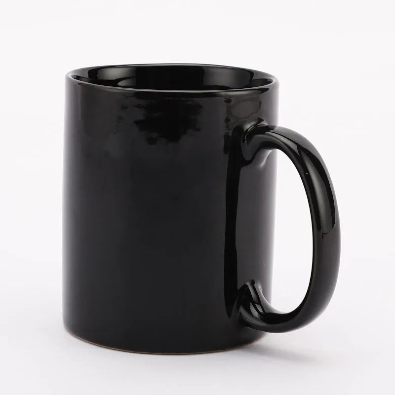 Ceramic Minimal Black Mugs  | Set of 6 Default Title