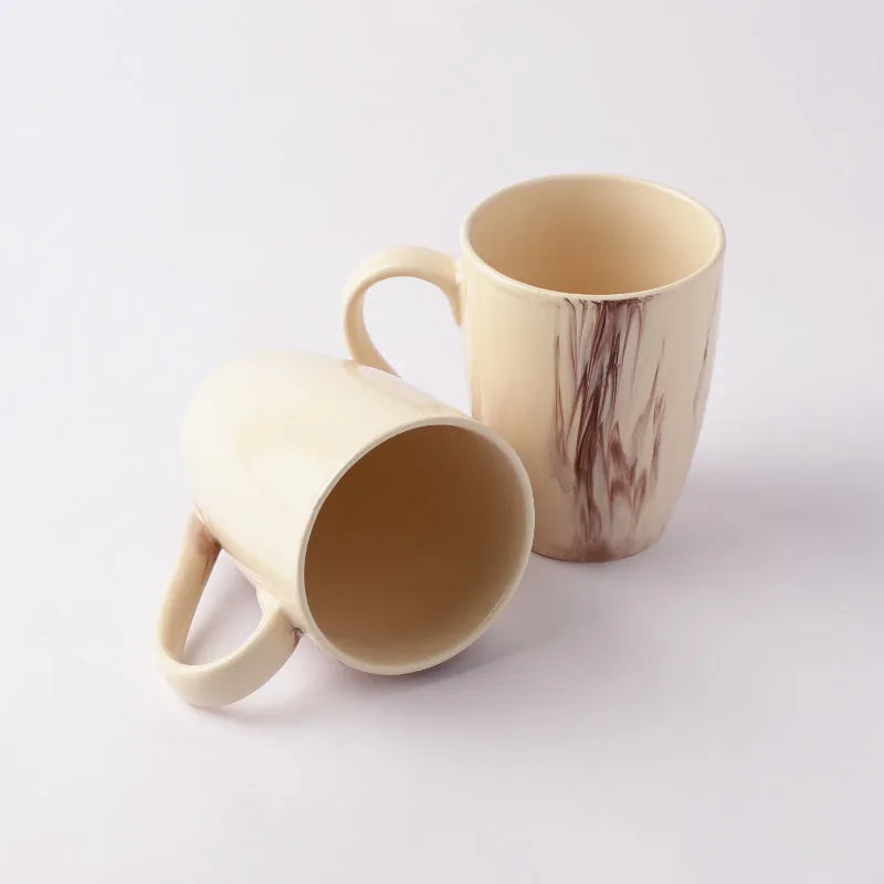 Marble Finish Cups | Set of 2 Default Title