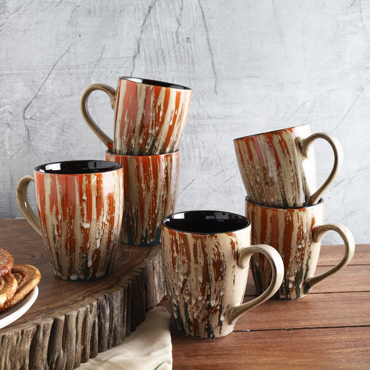 Ceramic Chic Coffee Mugs | Set of 6 Default Title