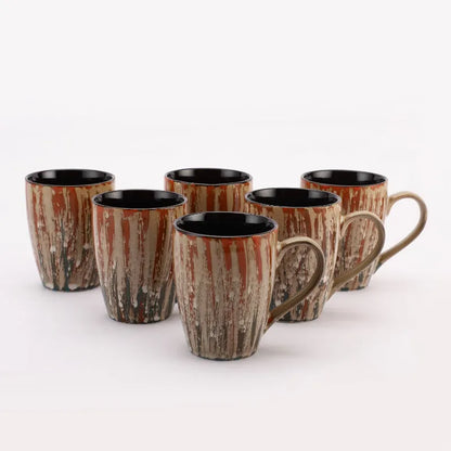 Ceramic Chic Coffee Mugs | Set of 6 Default Title