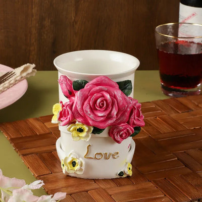 Ceramic Rose Multi Utility Holder Default Title