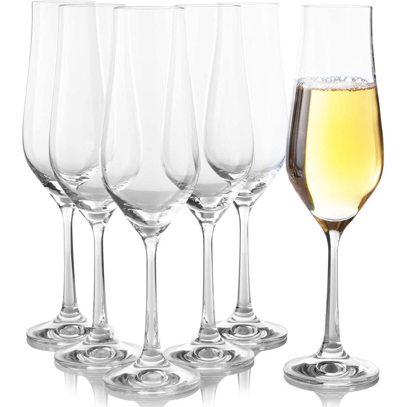 Smart Serve Wine & Champagne Glasses Dusaan or dussan dushan doosan