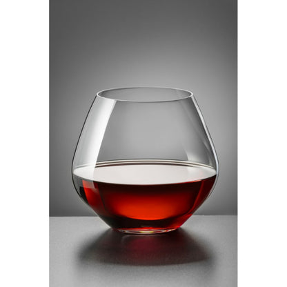 Amoroso Crystal Stemless Wine & Champagne Glass | 340ml | Set of 2