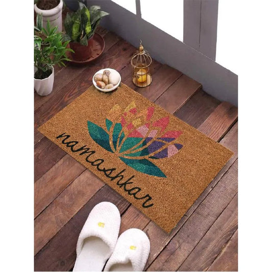 SWHF Doormats dusaan Doosan dushan Dusan Dosan home & living Lotus  Printed  Door Mat