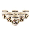 Ceramic Chai Kulhads | Set of 6 | Multiple Designs