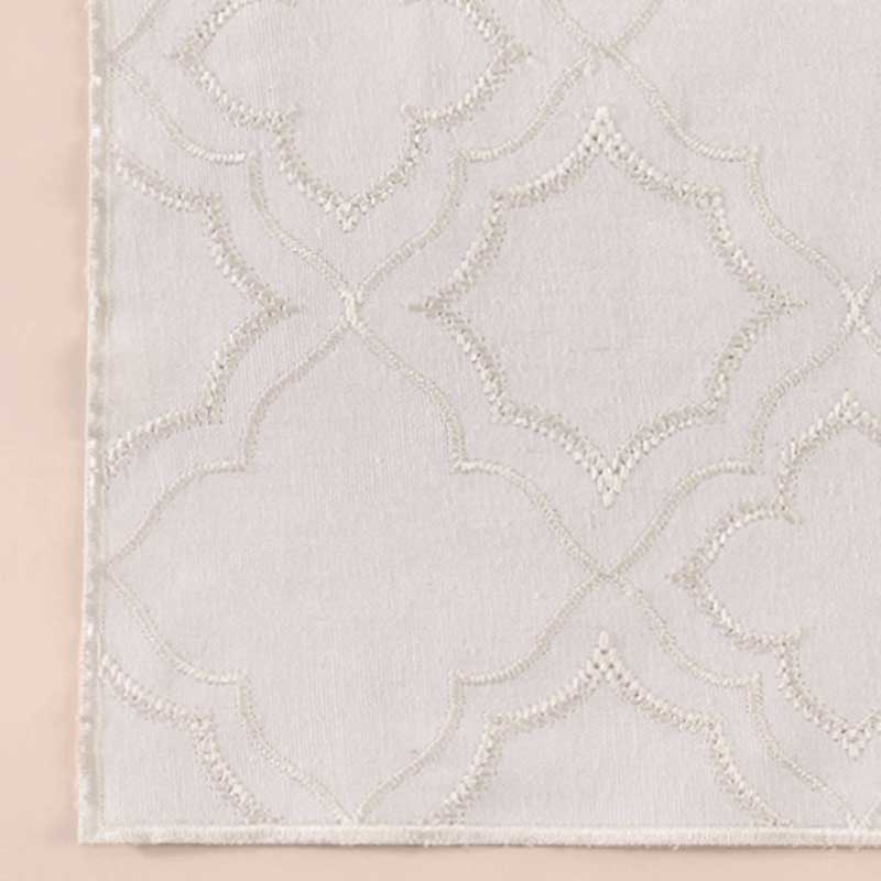 Silver Symmetry Placemats | Set of 2, 6 Set of 2