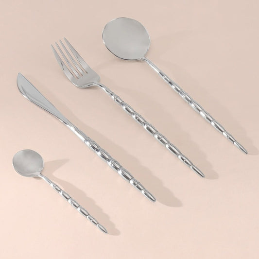Silver Swivels Cutlery Set | Set of 4