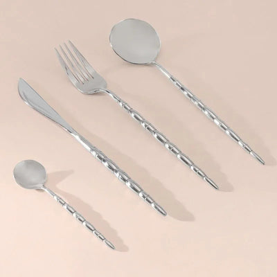 Silver Swivels Cutlery Set | Set of 4