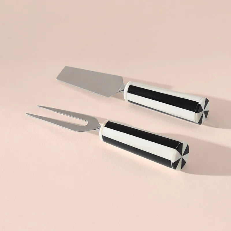 On Your Stripes Cheese Knives | Set of 2 Default Title