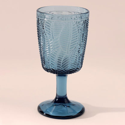 Tropical Moss Wine Glass | Multiple Colors Blue
