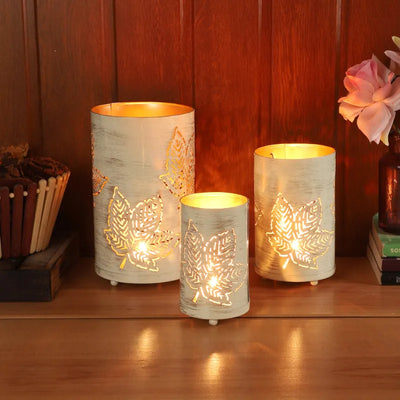 Maple Votive Tealight Holders | Pack of 3