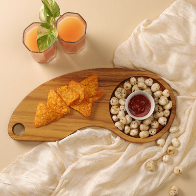 Chopping Board/ Platter with Collector Bowl Default Title