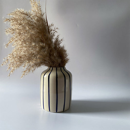 Hand Painted Tasman Ceramic Vase Default Title