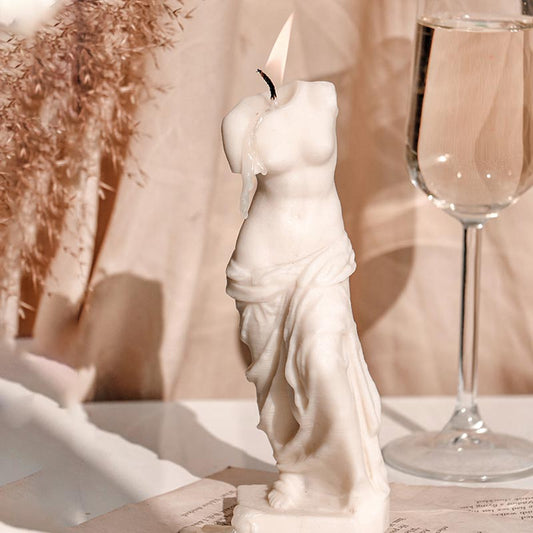 Venus De Milo Sculpture Candle Default Title