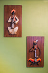 Olha-O Wall Decor dusaan Doosan dushan Dusan Dosan home & living Classic Musician Wall Hanging Set