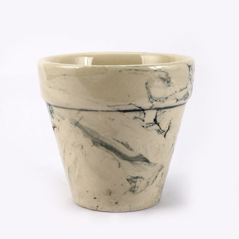 Minimal Marble Planter Default Title