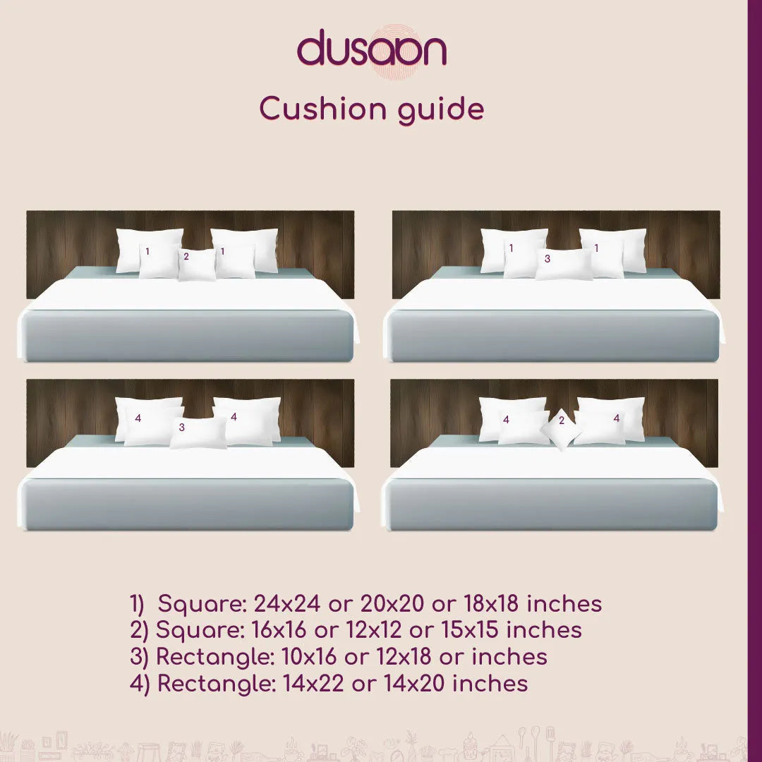 Tasseled Home Cushion Covers Dusaan or dussan dushan doosan