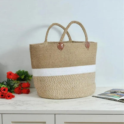 Jute Laundry Basket | 16x16 inches