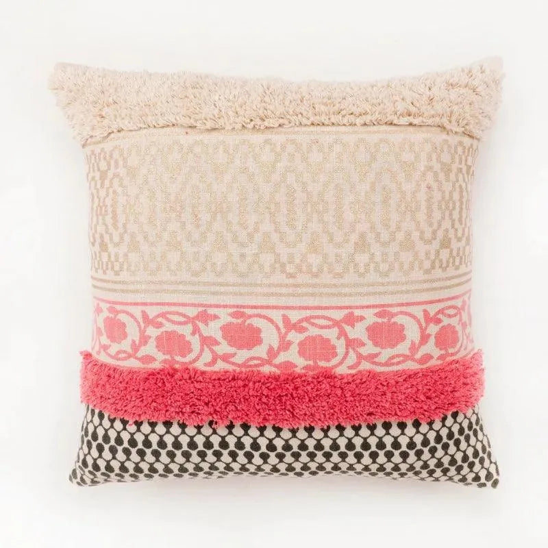 Classic Printed Cotton Cushion Cover | 20 x 20 inches | Multiple Designs