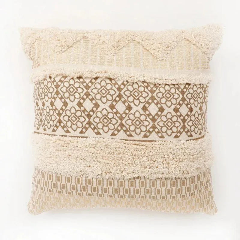 Classic Printed Cotton Cushion Cover | 20 x 20 inches | Multiple Designs