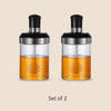 Honey Storage Jar with Dipper | 250 ml | Single, Set of 2, Set of 4